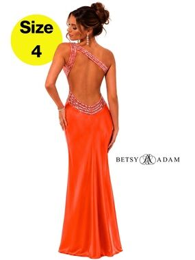 open lace back dress Rachel Allan 70872 Long Formal Beaded Glitter Prom Dress  The Dress Outlet